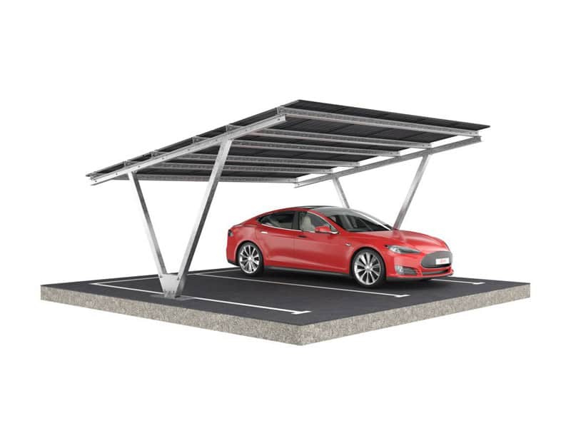 Carport fotovoltaic 2 Carport fotovoltaic – Parcare cu panouri fotovoltaice